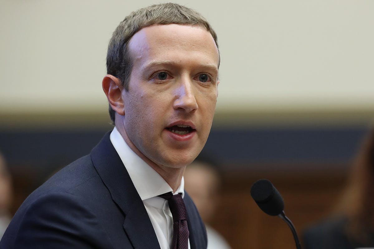 Mark Zuckerberg speaking
