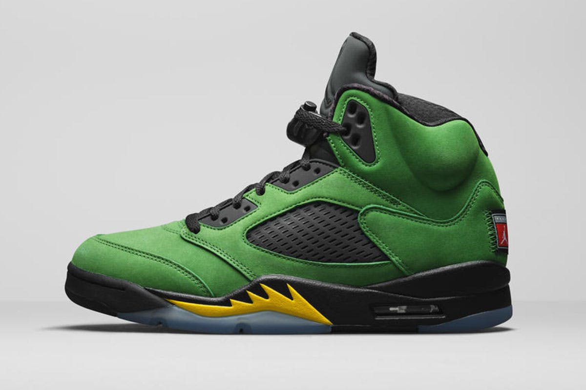 Jordan Brand Fall 2020 sneaker lineup Air Jordan 5 Oregon Ducks