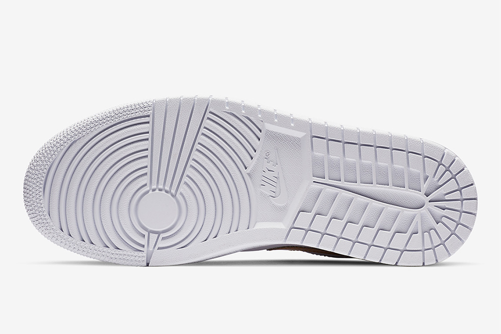 White And Tan Take Over This Air Jordan 1 Low - Sneaker News