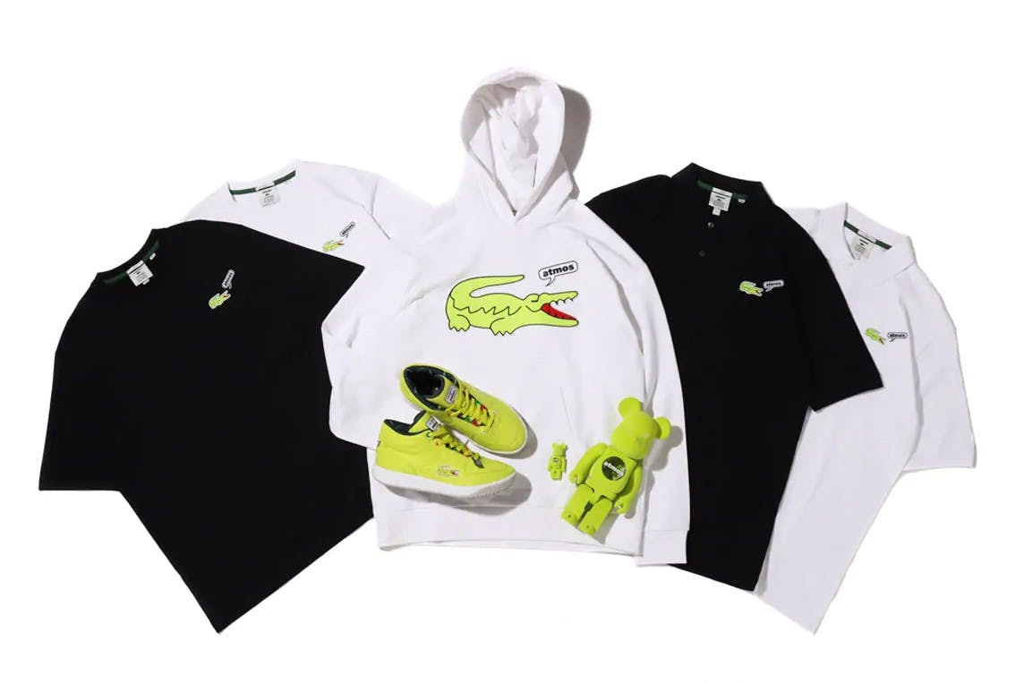 Images of the new collaboration between atmos and Lacsote