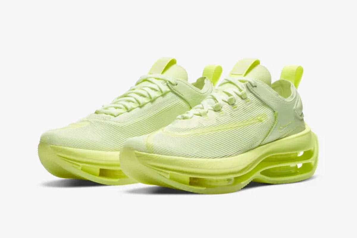 Nike Zoom Double Stacked Barely Volt Product Shot