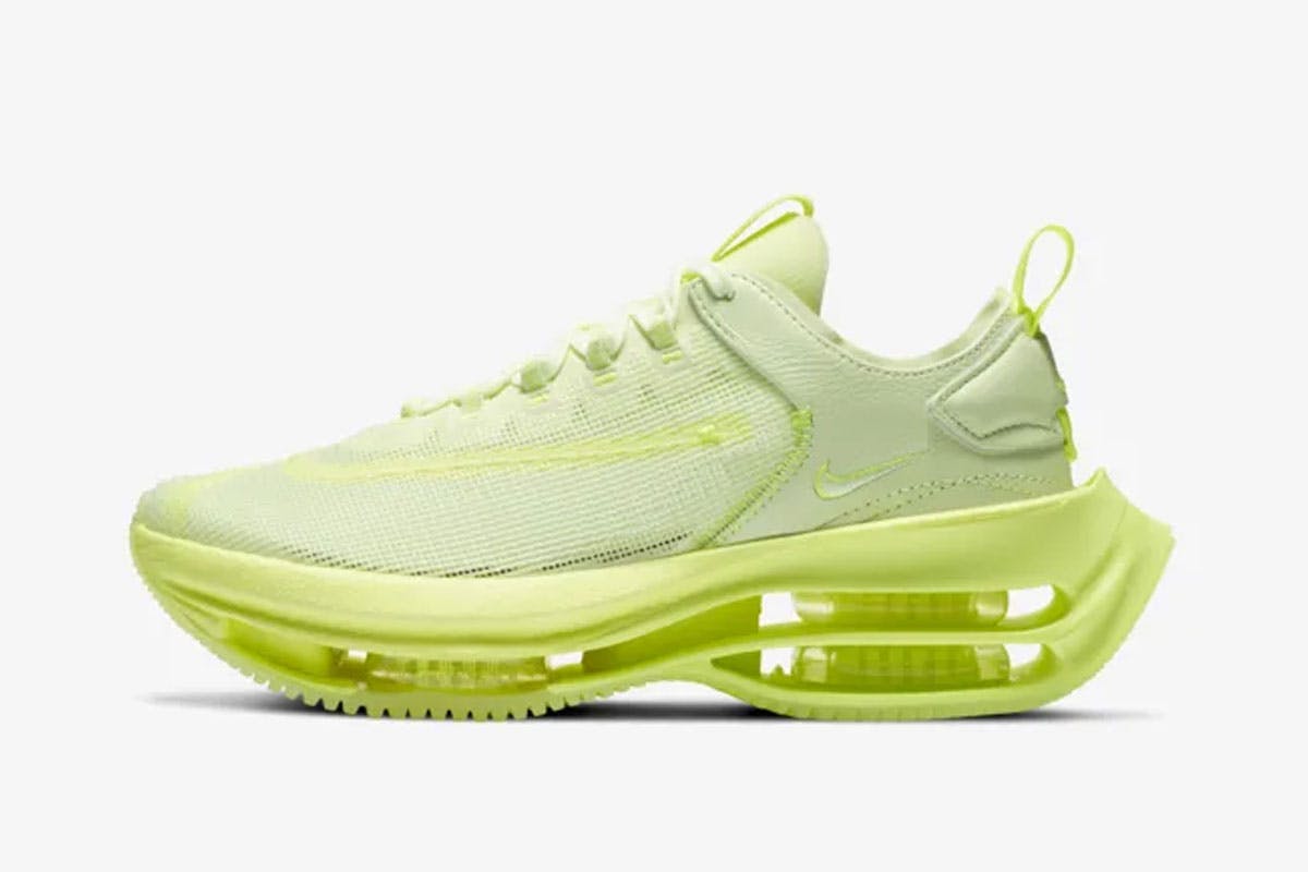 Nike Zoom Double Stacked Barely Volt Product Shot
