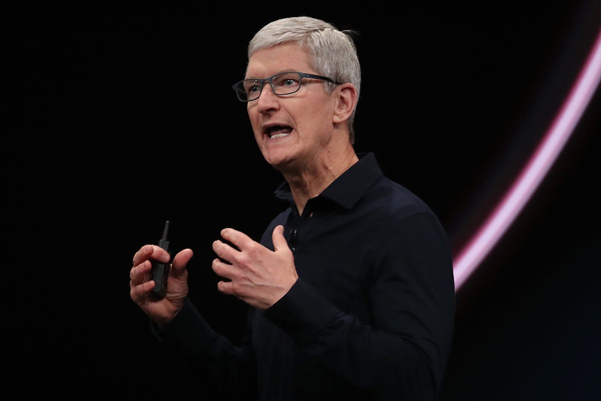 Tim Cook Apple speaking