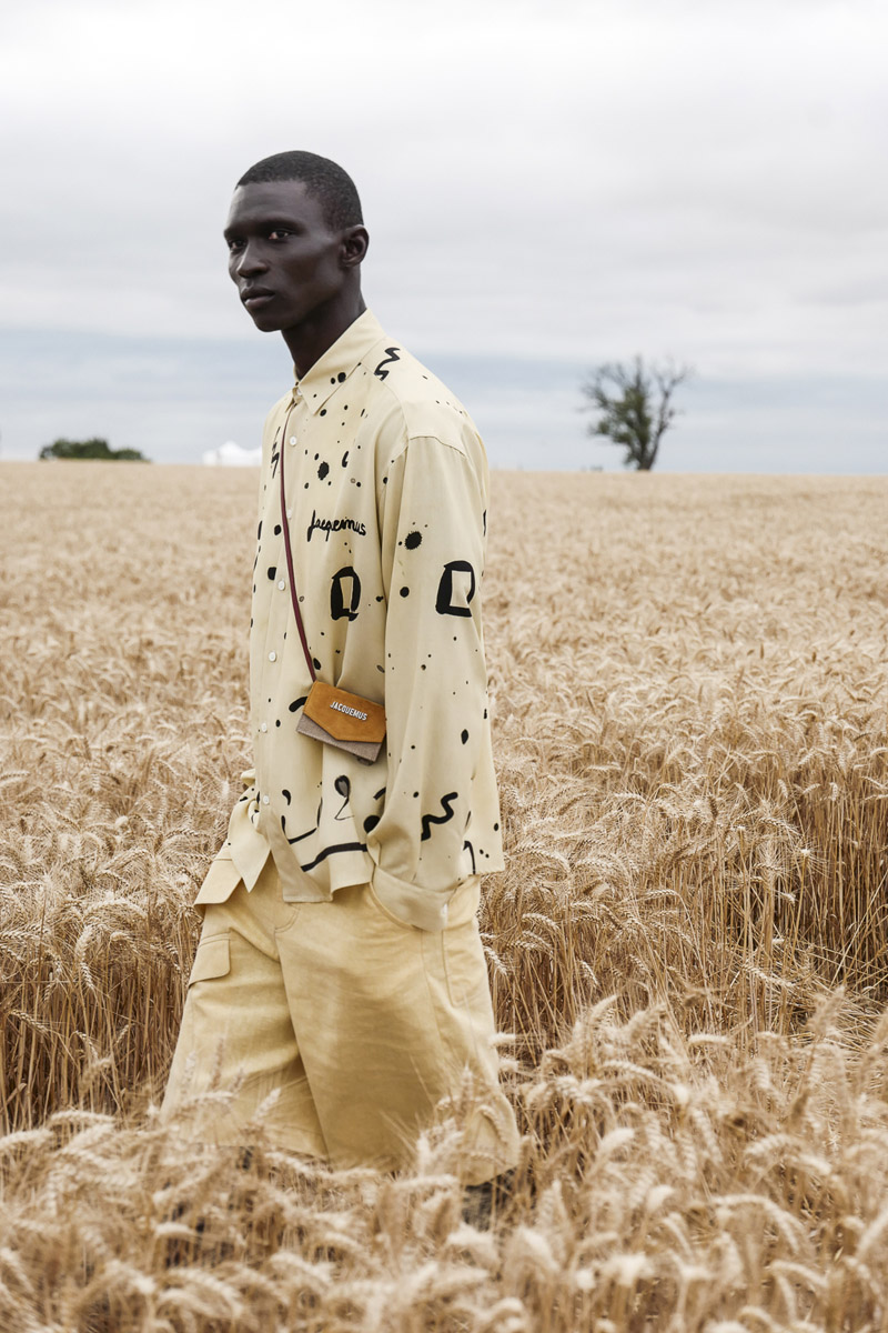 Jacquemus Shows SS21 Collection in a Field of Wheat