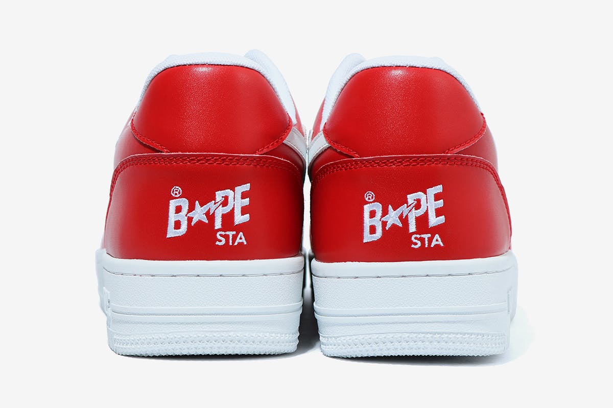 bapesta coca-cola red product shot