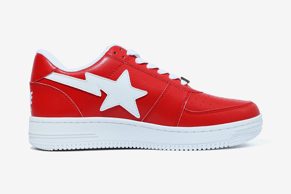 bapesta coca-cola red product shot