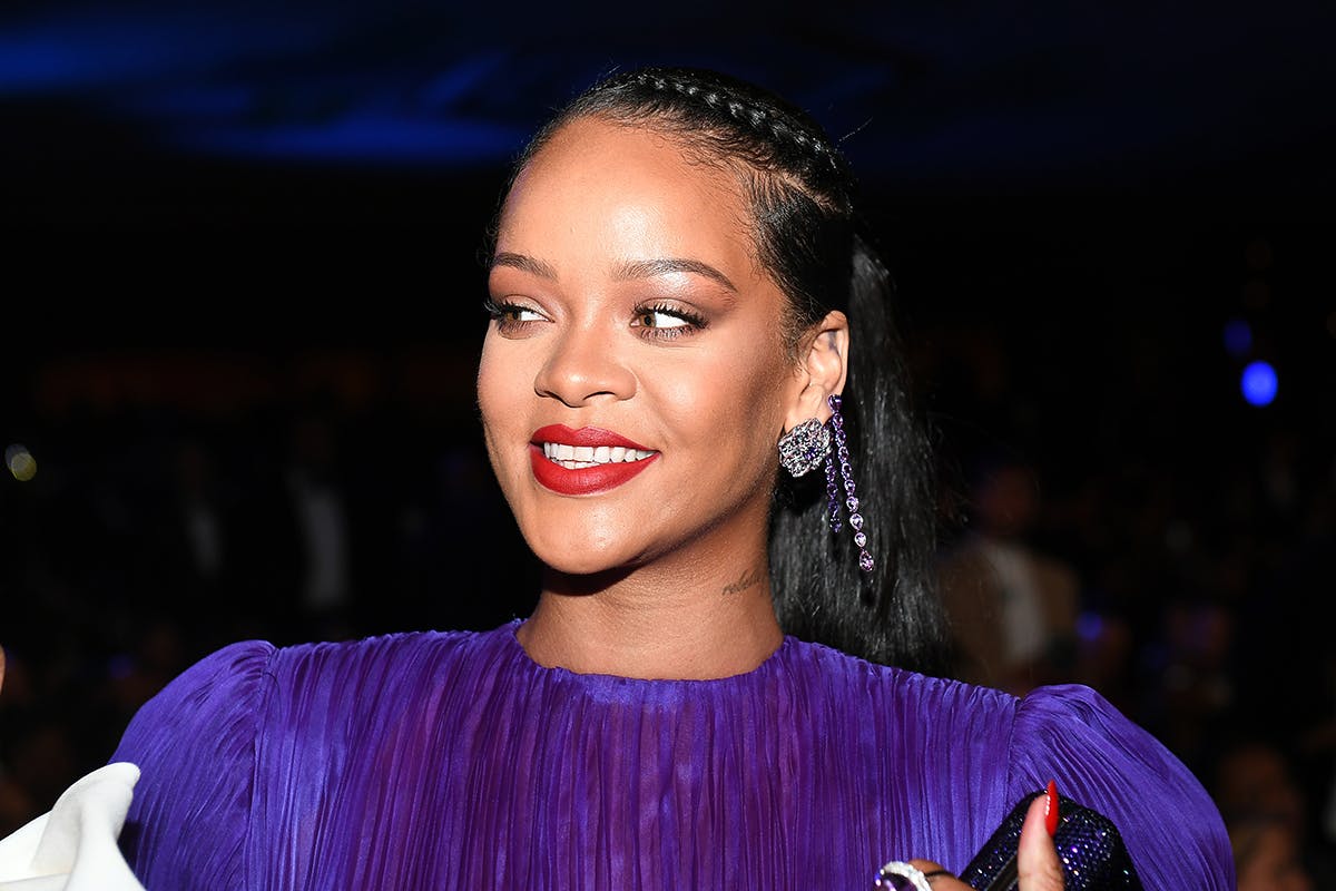 Rihanna smiling