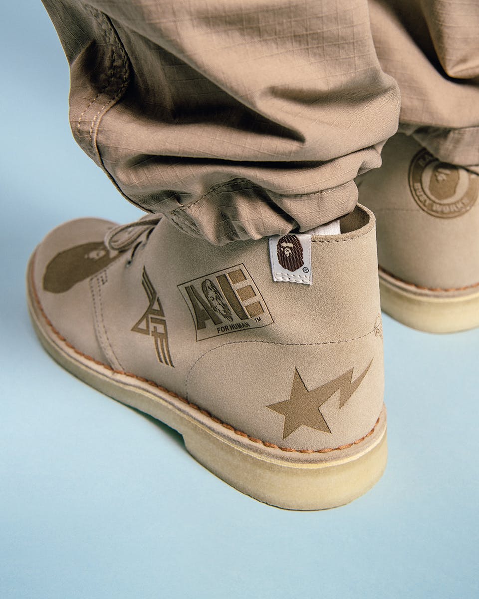 BAPE x Clarks Desert Boot