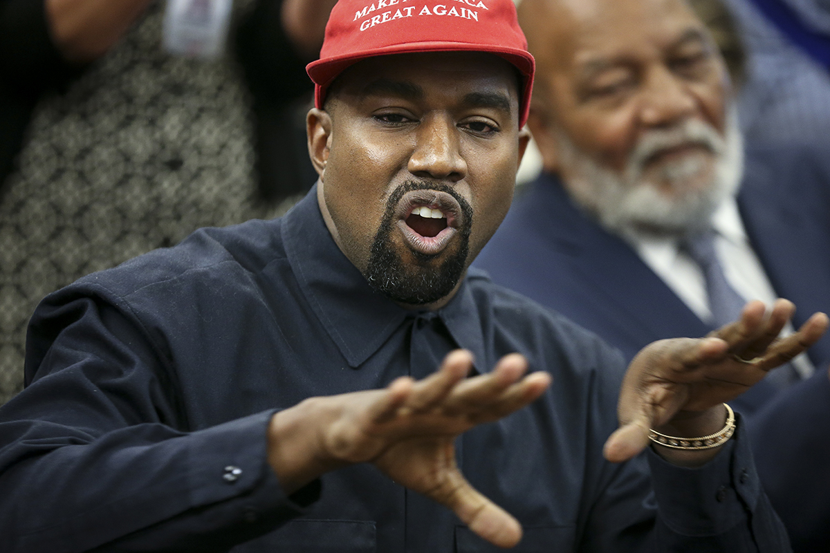 Kanye West MAGA hat
