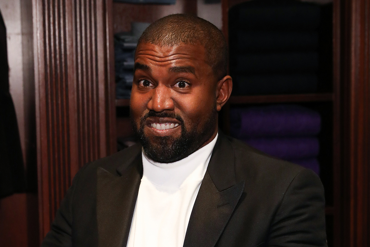 Kanye West speaking