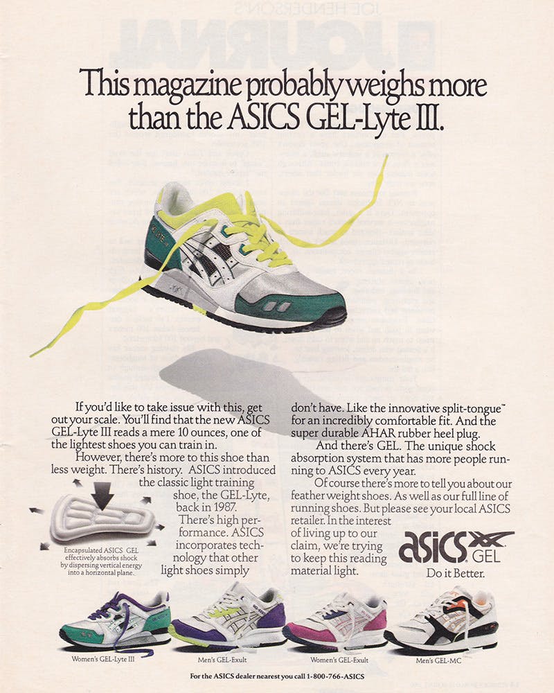 archive asics gel lyte 3 sneaker image