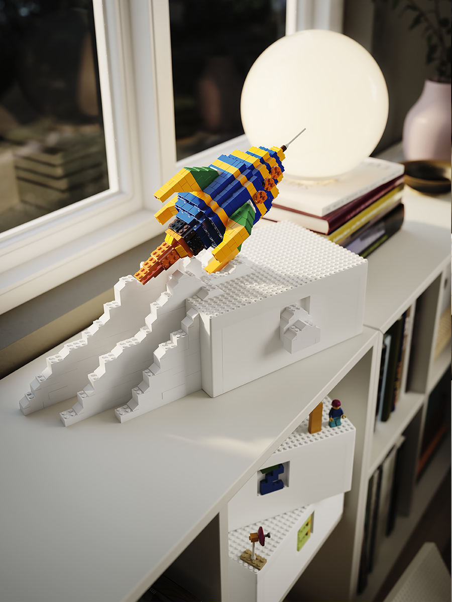 IKEA LEGO BYGGLEK collaboration
