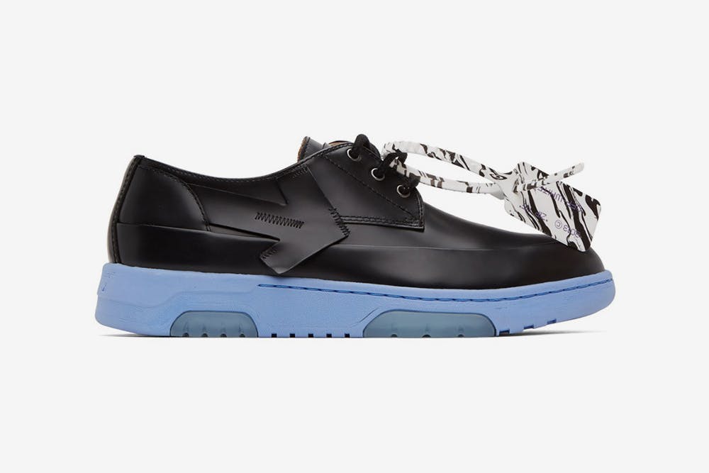 Off-White™ black and white half-half shoe