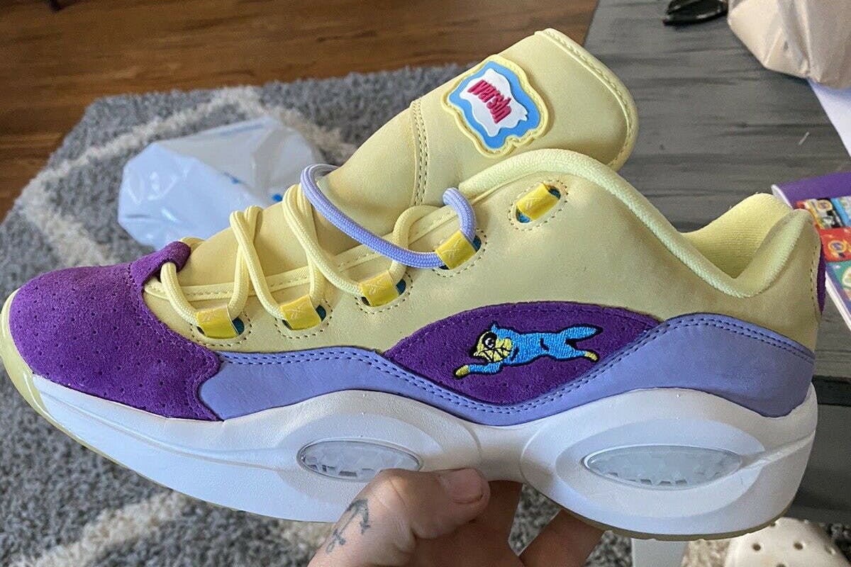 ICECREAM Reebok Question Low: First Look & Info