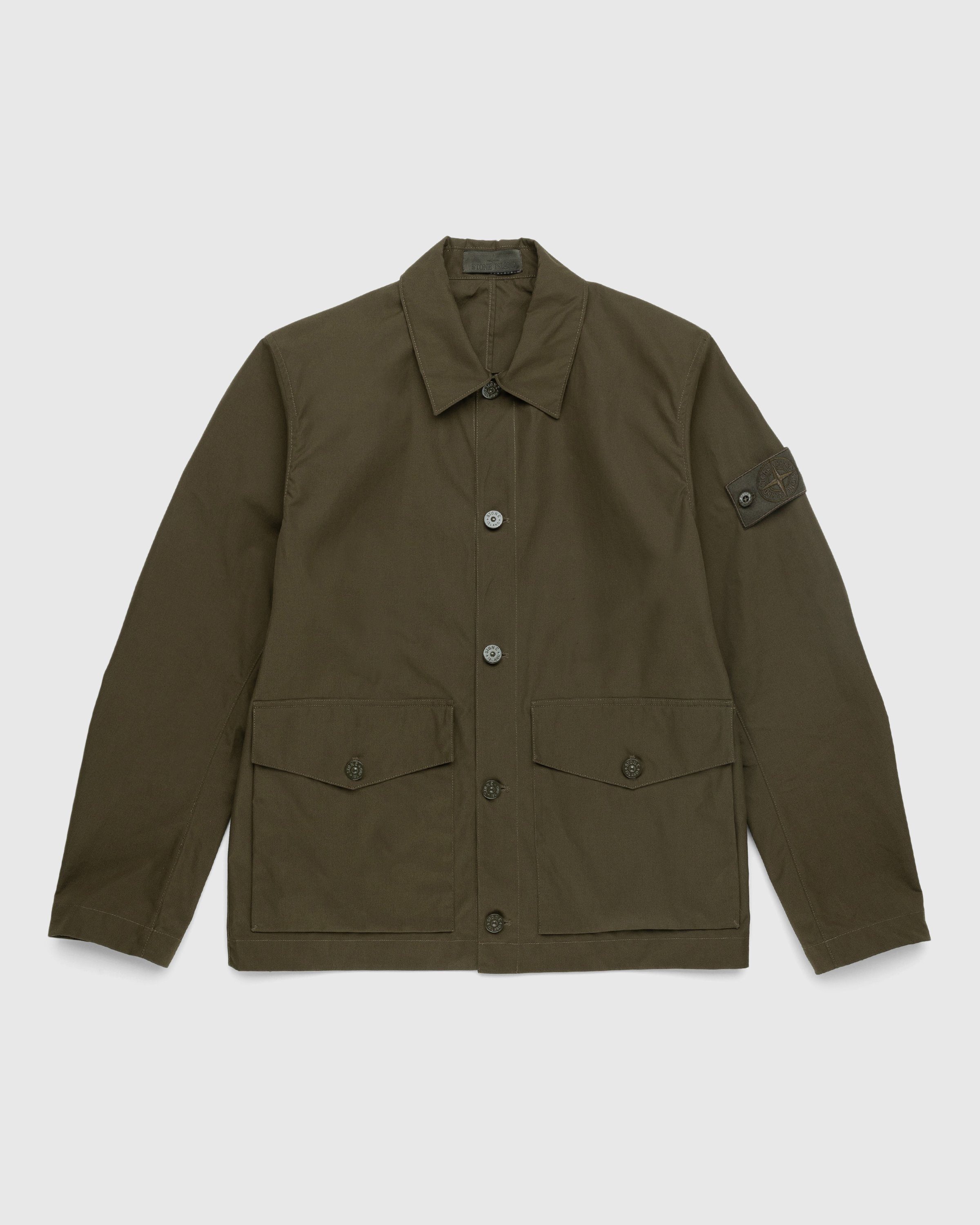 Stone Island - Giubbotto Ghost Green 7815437F1 - Clothing - Green - Image 1