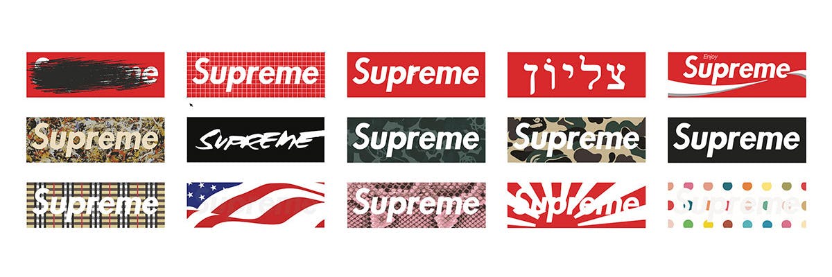 Red Supreme Box Logo T Shirt, Cheap Logo Supreme T Shirt Original