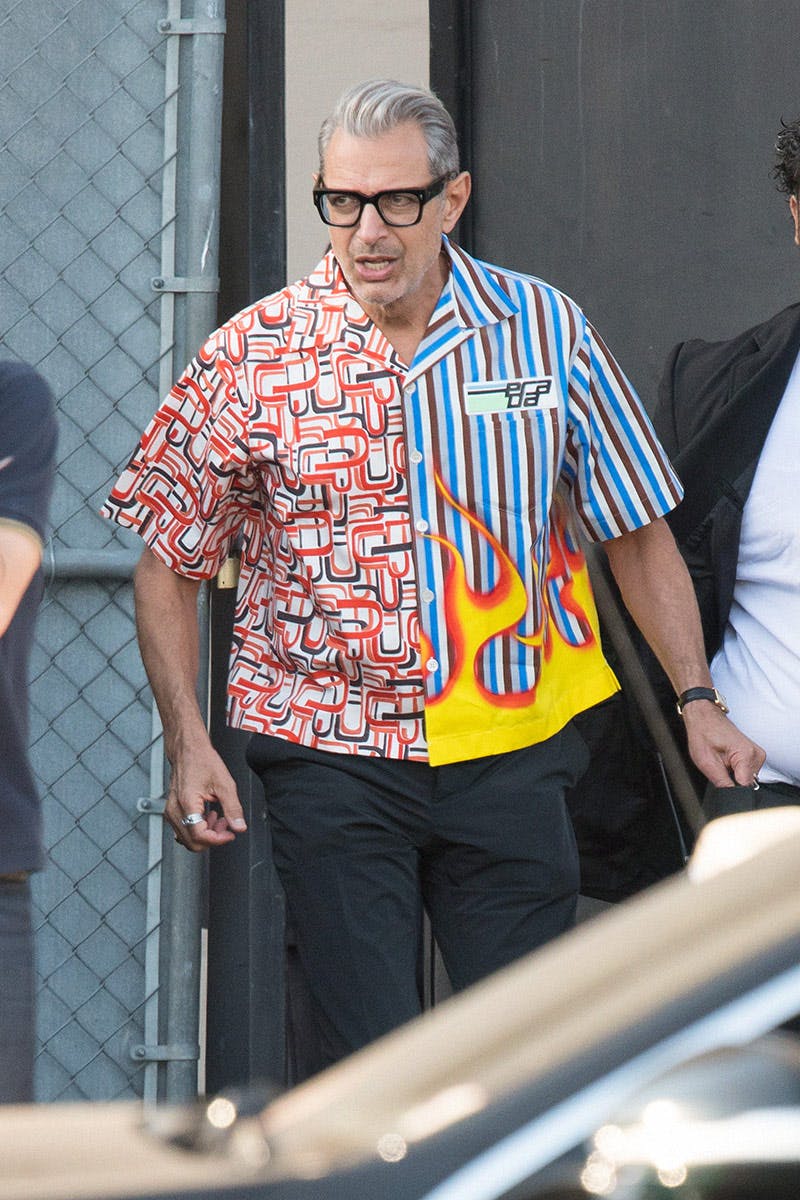 happy birthday jeff goldblum unrivalled style icon Calvin Klein Raf Simons isabel marant