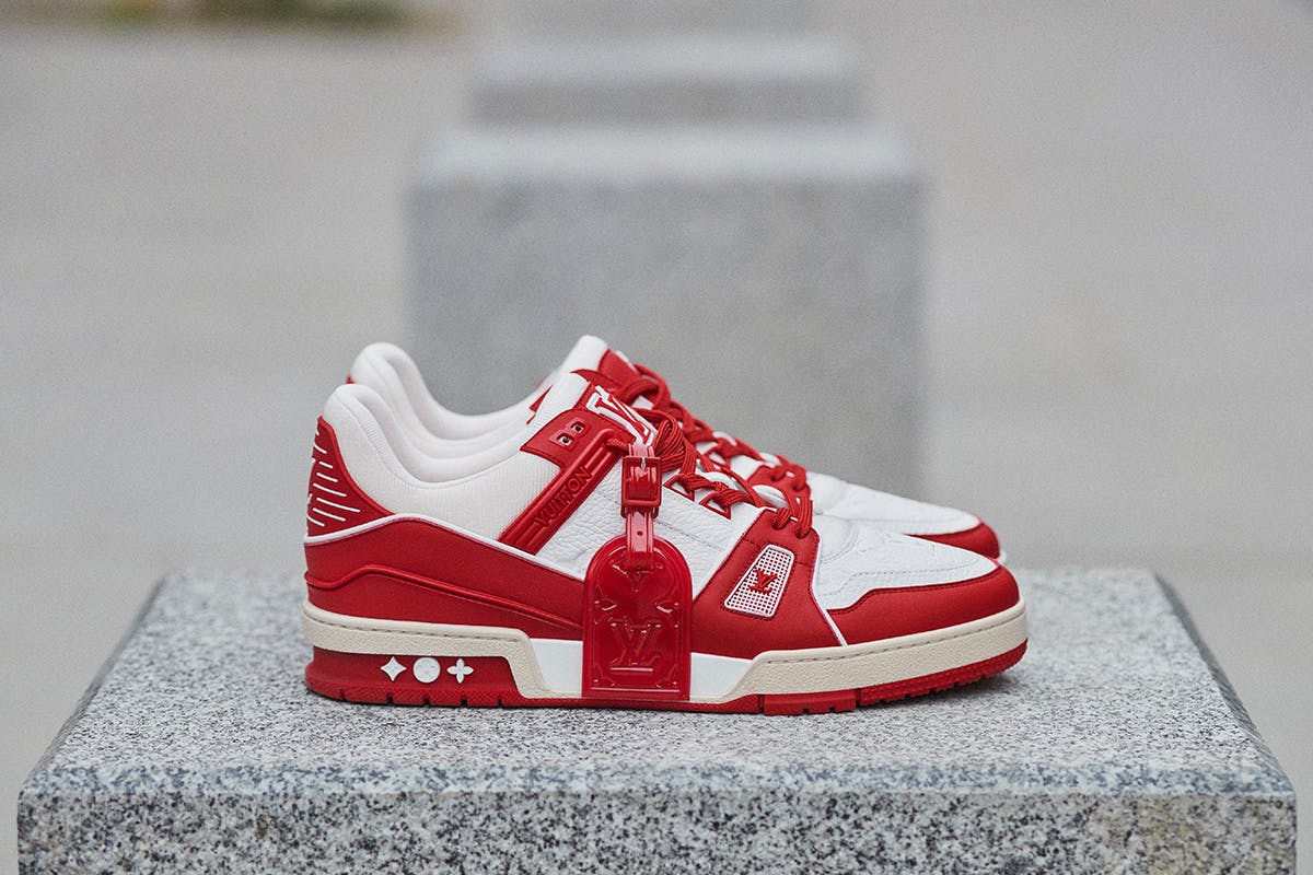 Louis Vuitton (RED) LV Trainer: Images & Release Info