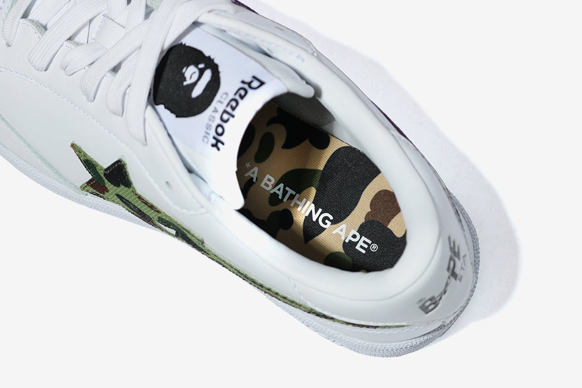 BAPE x Reebok Club C: Official Images & Release Info