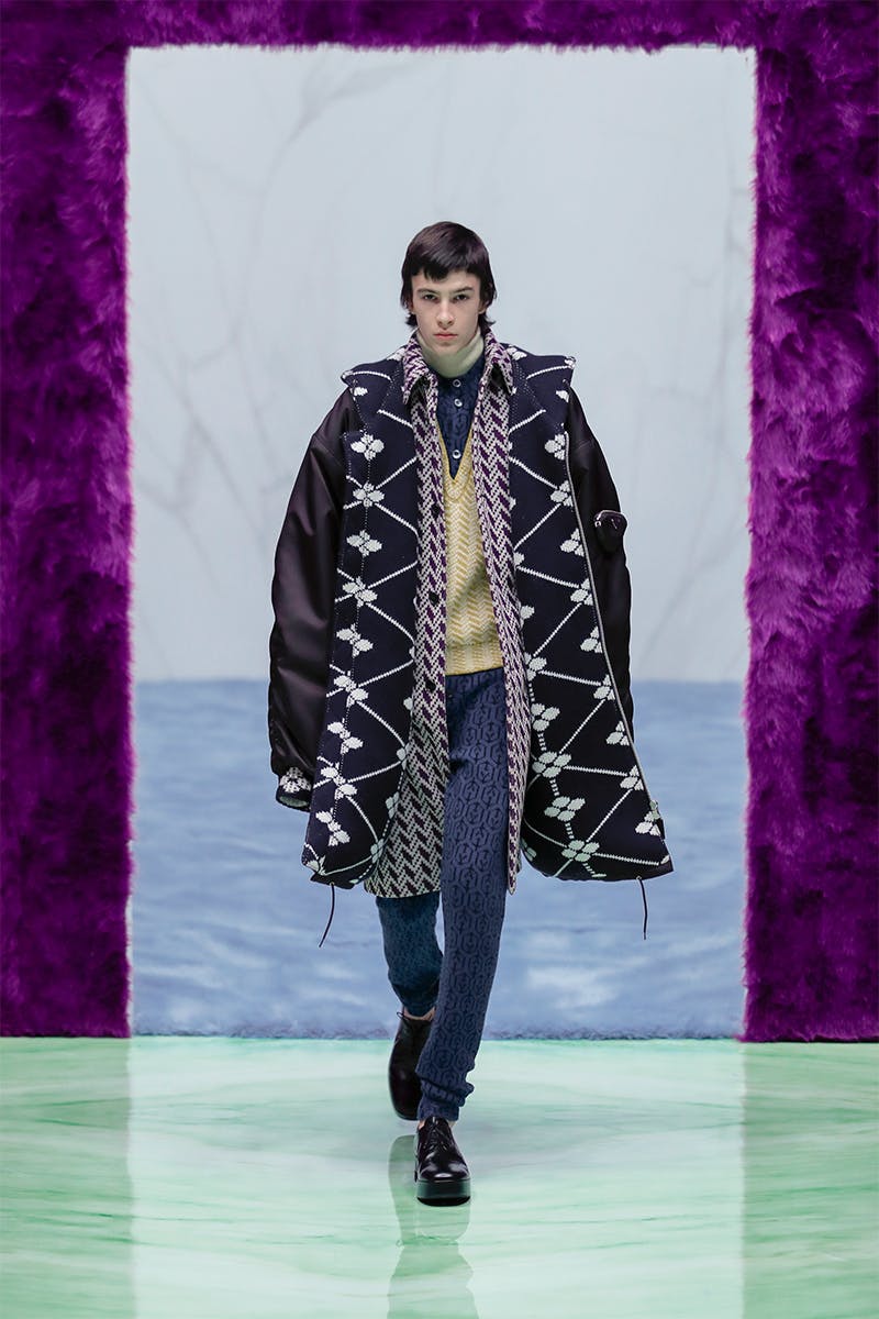 Prada Does Raf for Its FW21 Menswear Collection