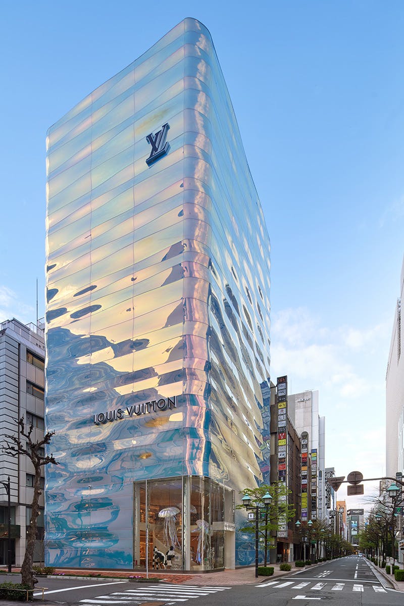 Louis Vuitton Tokyo Ginza Namikidori Store in Chuo-ku, Japan