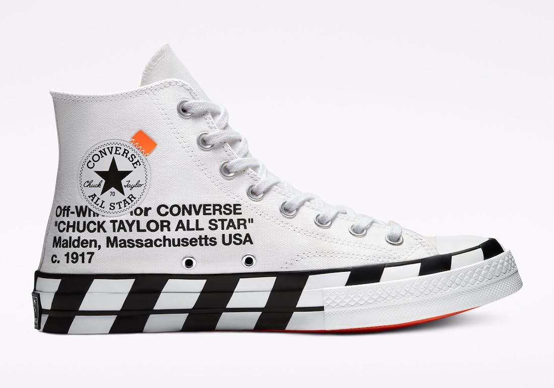 Off White x Converse Chuck 70 Official 2021 Restock Information