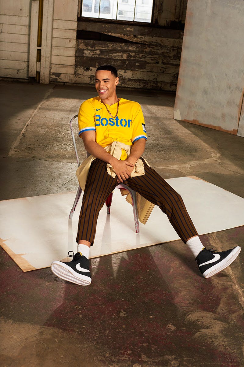 Nike Launches City Connect Series with Inspiring Boston Red Sox Jersey - En Fuego