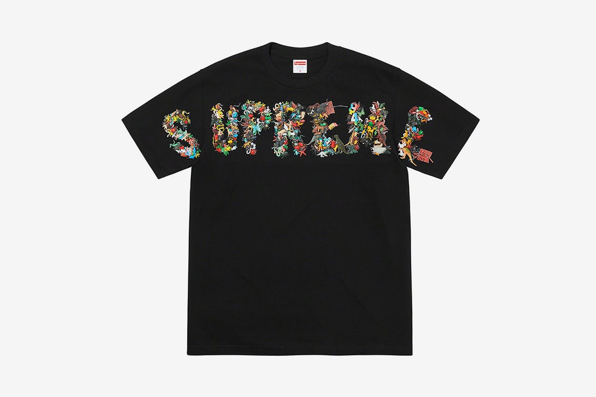 Supreme x Louis Vuitton Bear Printed Tshirt White or Black