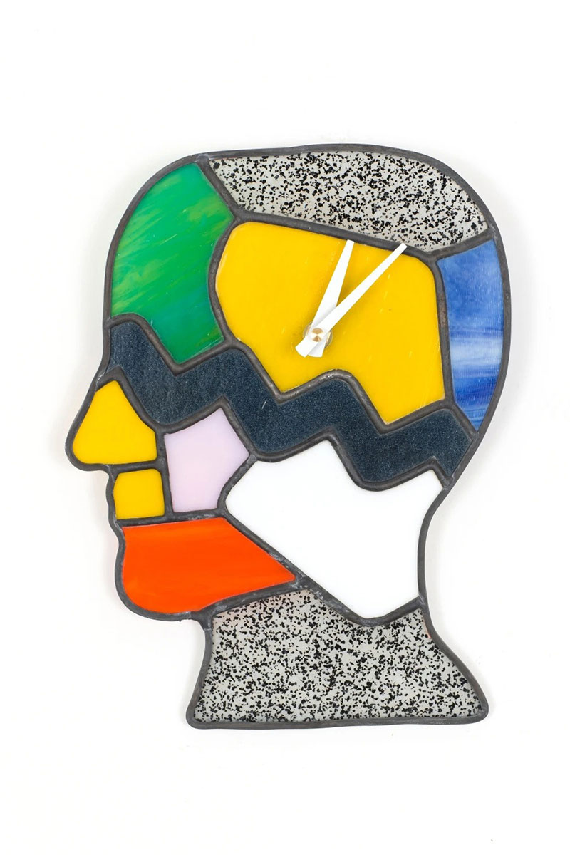 Brain Dead and Kerbi Urbanowski Craft Stained Glass Clocks