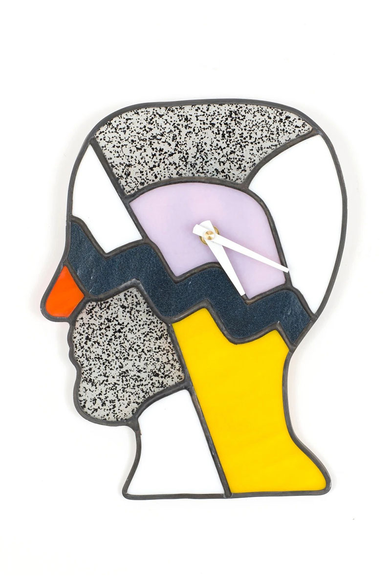 Brain Dead and Kerbi Urbanowski Craft Stained Glass Clocks