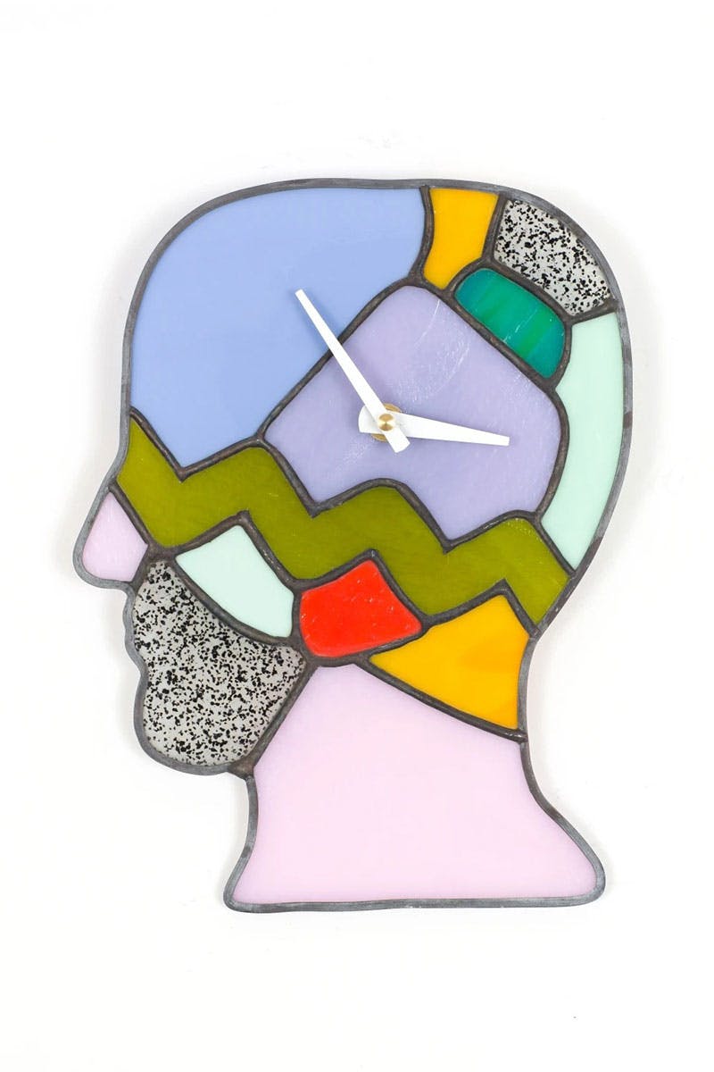 Brain Dead and Kerbi Urbanowski Craft Stained Glass Clocks