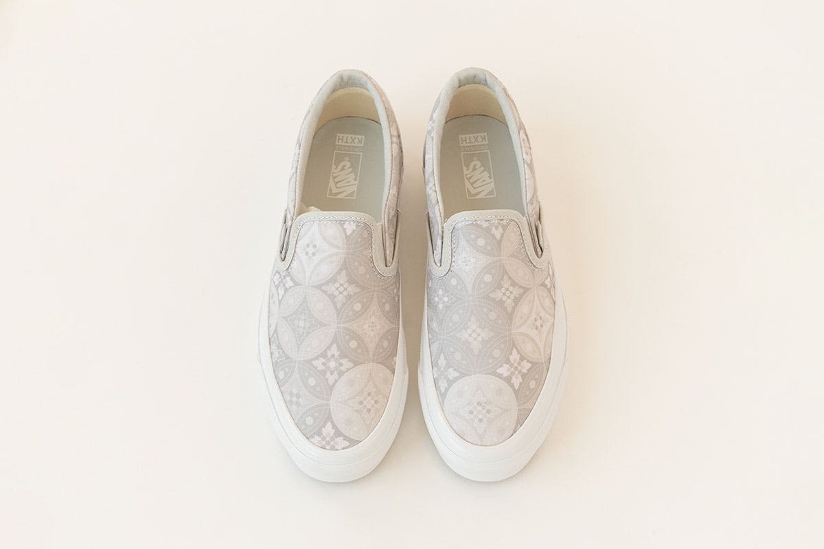 vuitton custom vans slip