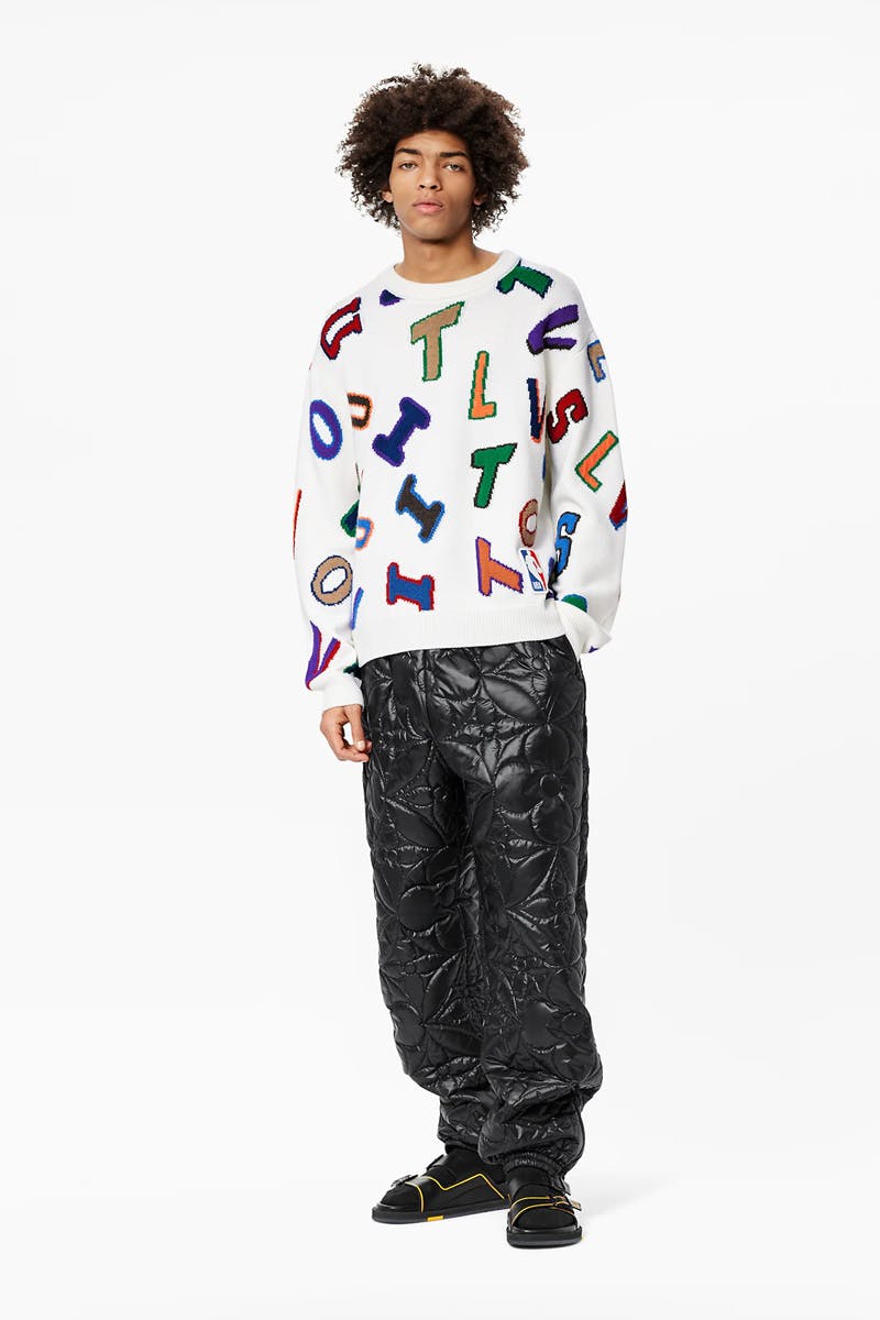 Louis Vuitton Letters Letters LV x NBA Sweater