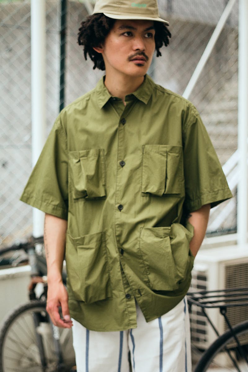 KUON x Wism Military Shirts, Shorts & Bags Collaboration