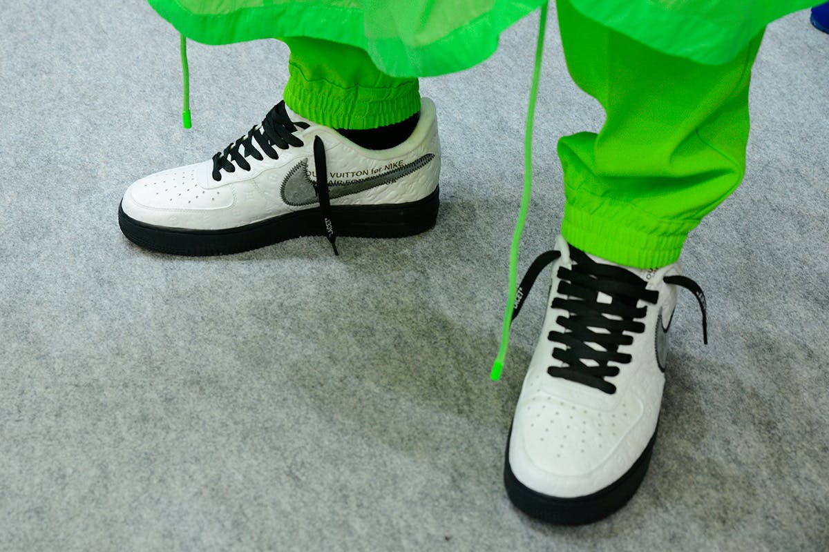 Louis Vuitton x Nike Air Force 1s, Virgil Abloh, and the History