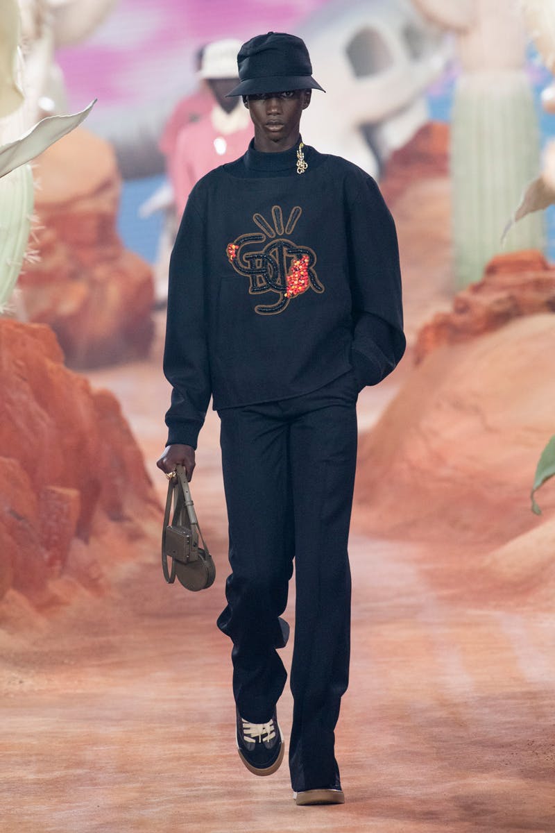 dior travis scott ss22 runway collection