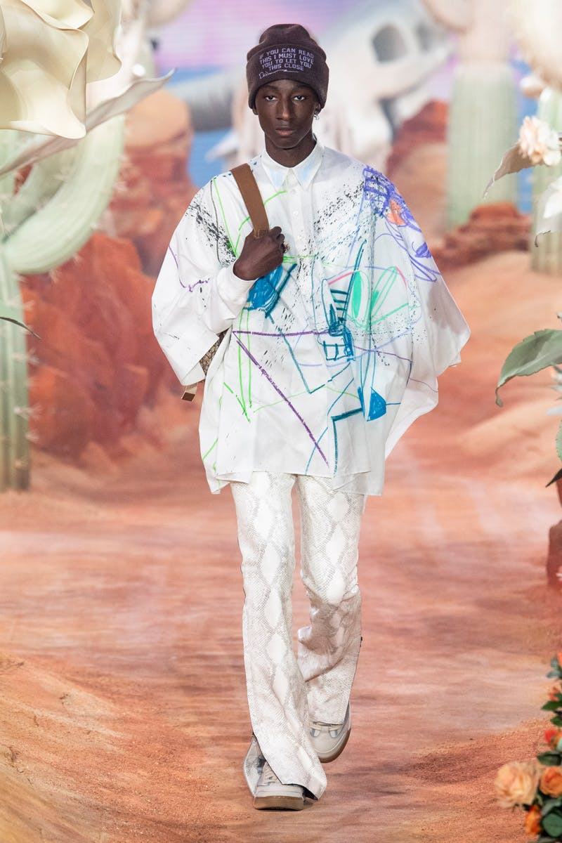 dior travis scott ss22 runway collection