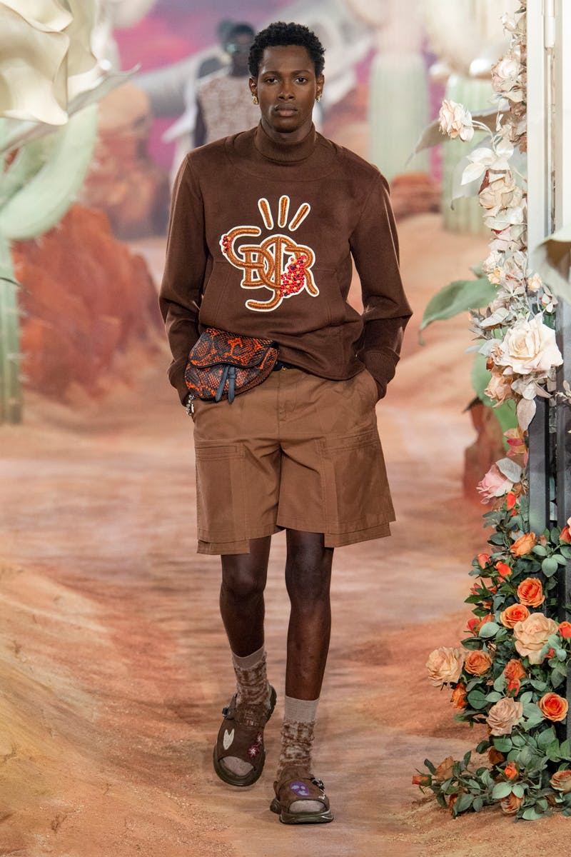 dior travis scott ss22 runway collection