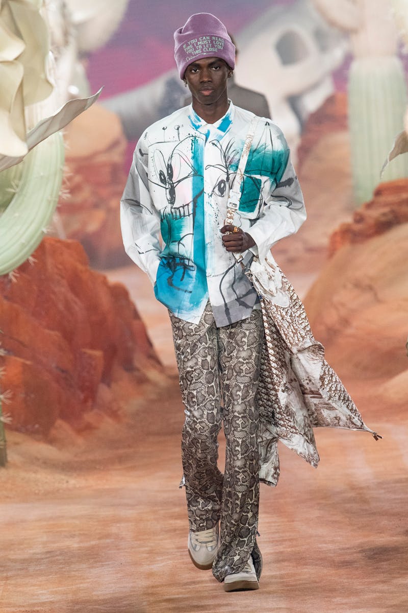 dior travis scott ss22 runway collection