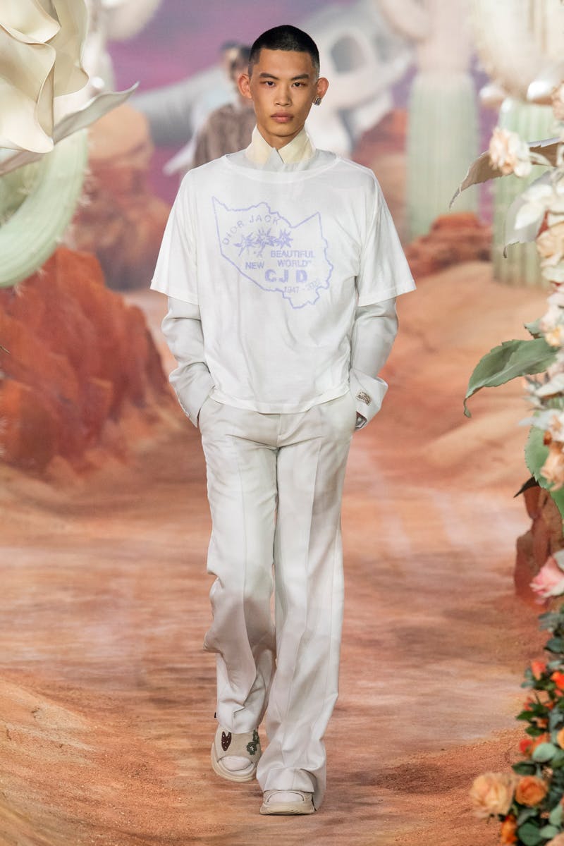 dior travis scott ss22 runway collection