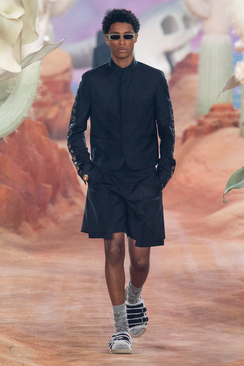 dior travis scott ss22 runway collection