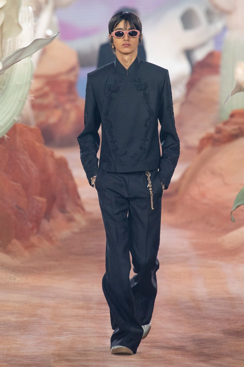 dior travis scott ss22 runway collection