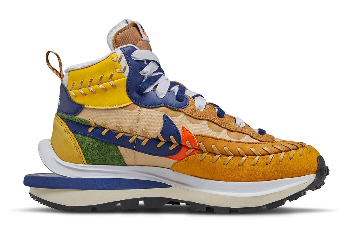 sacai x Gaultier x Nike Vaporwaffle Official Release Date Info