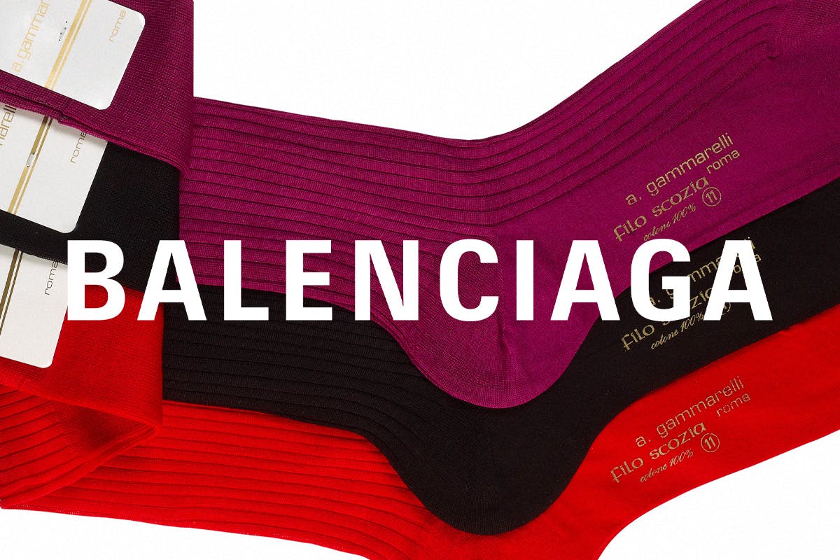 Balenciaga custom typeface