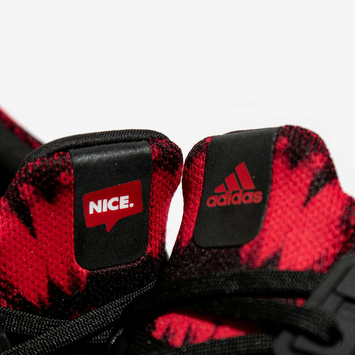 Adidas Ultraboost x Nice Kicks No Vacancy red black sneakers size 6 men Adidas Ultra Boost x Nice Kicks No Vacancy Red Black  main image 2