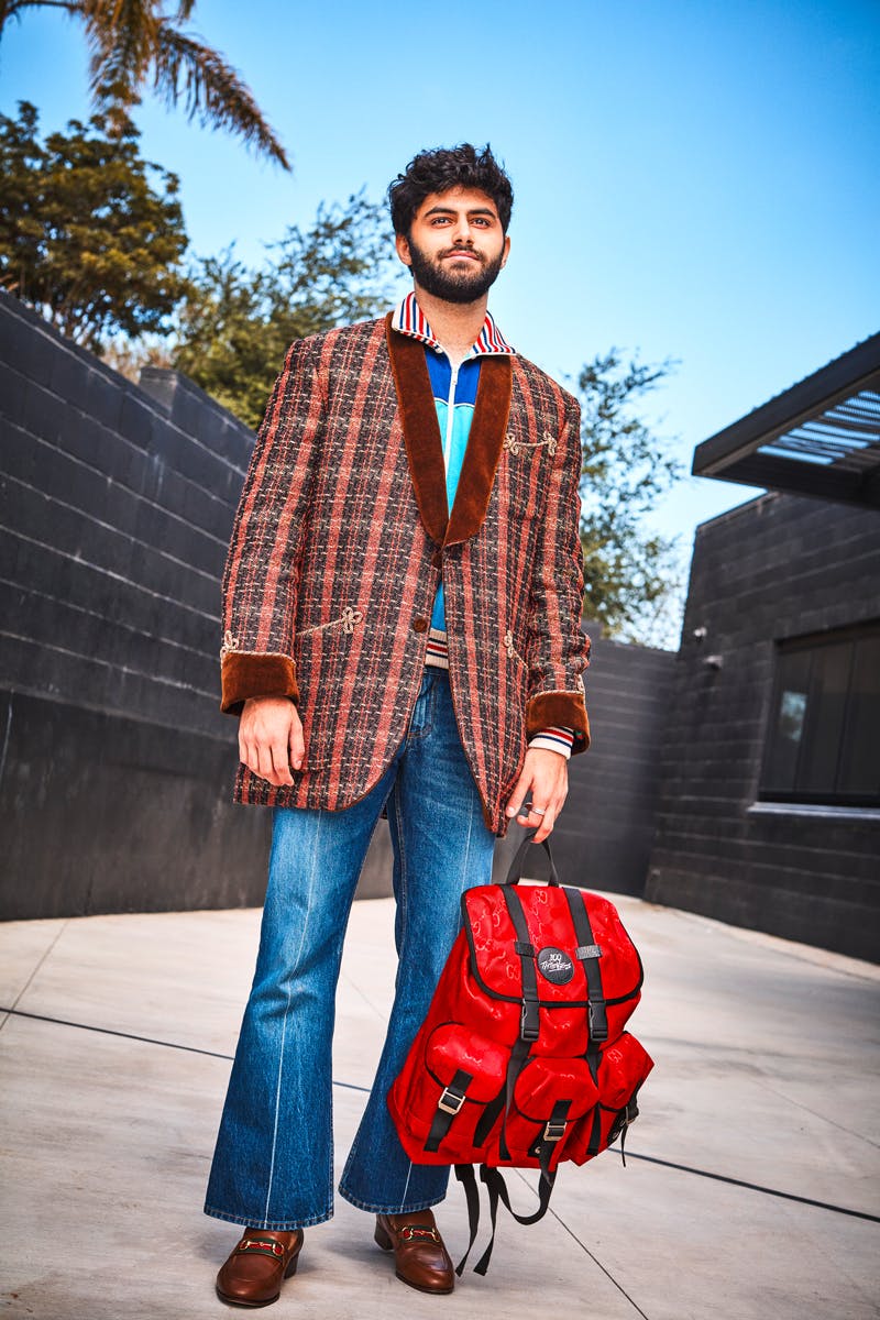 Gucci Off The Grid x 100 Thieves Backpack Red