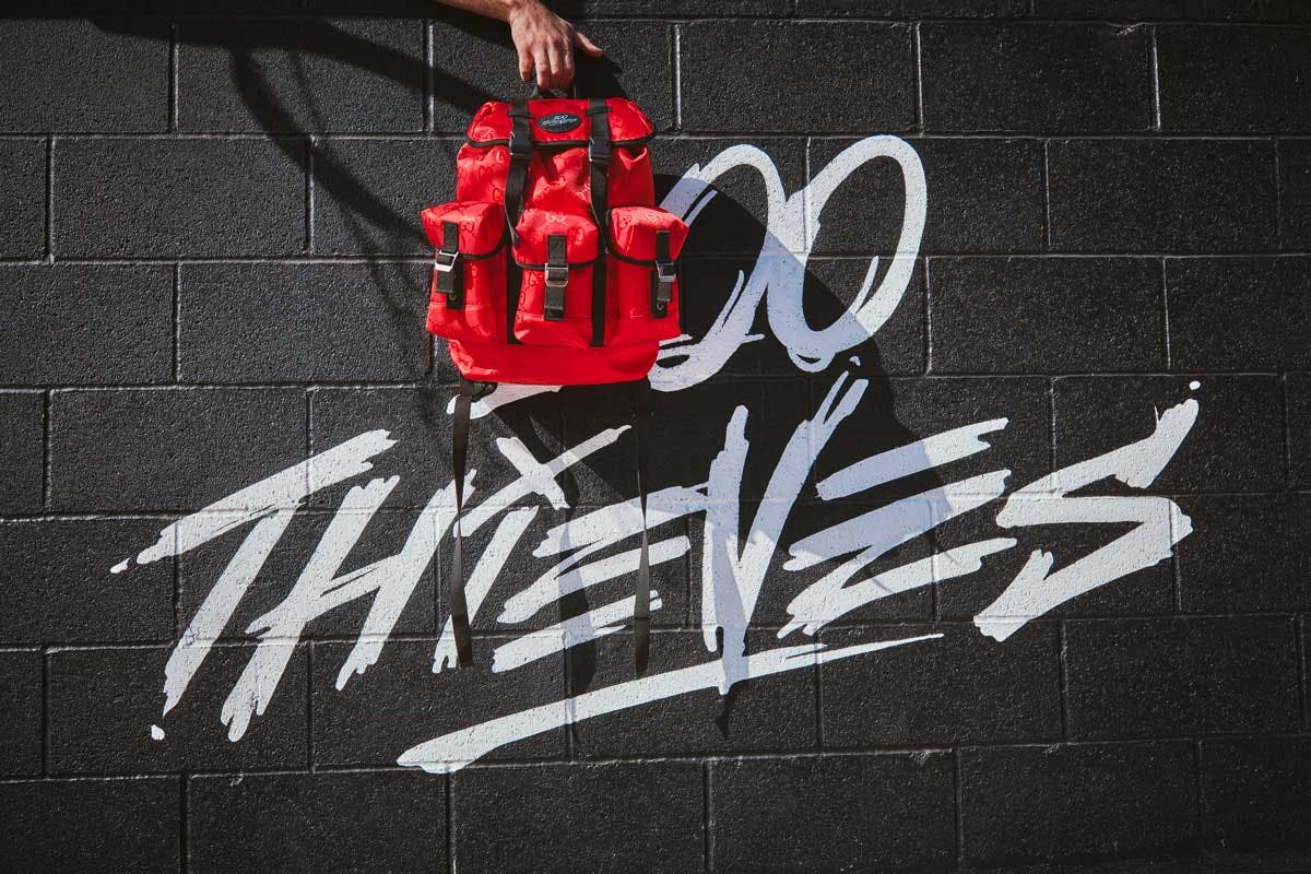 100 Thieves x Gucci Backpack Release Date, Price, Info