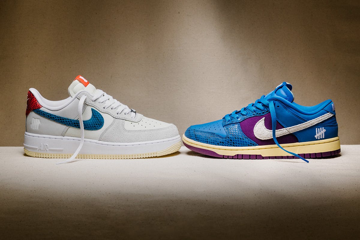 UNDEFEATED Nike Dunk vs. Air Force 1 