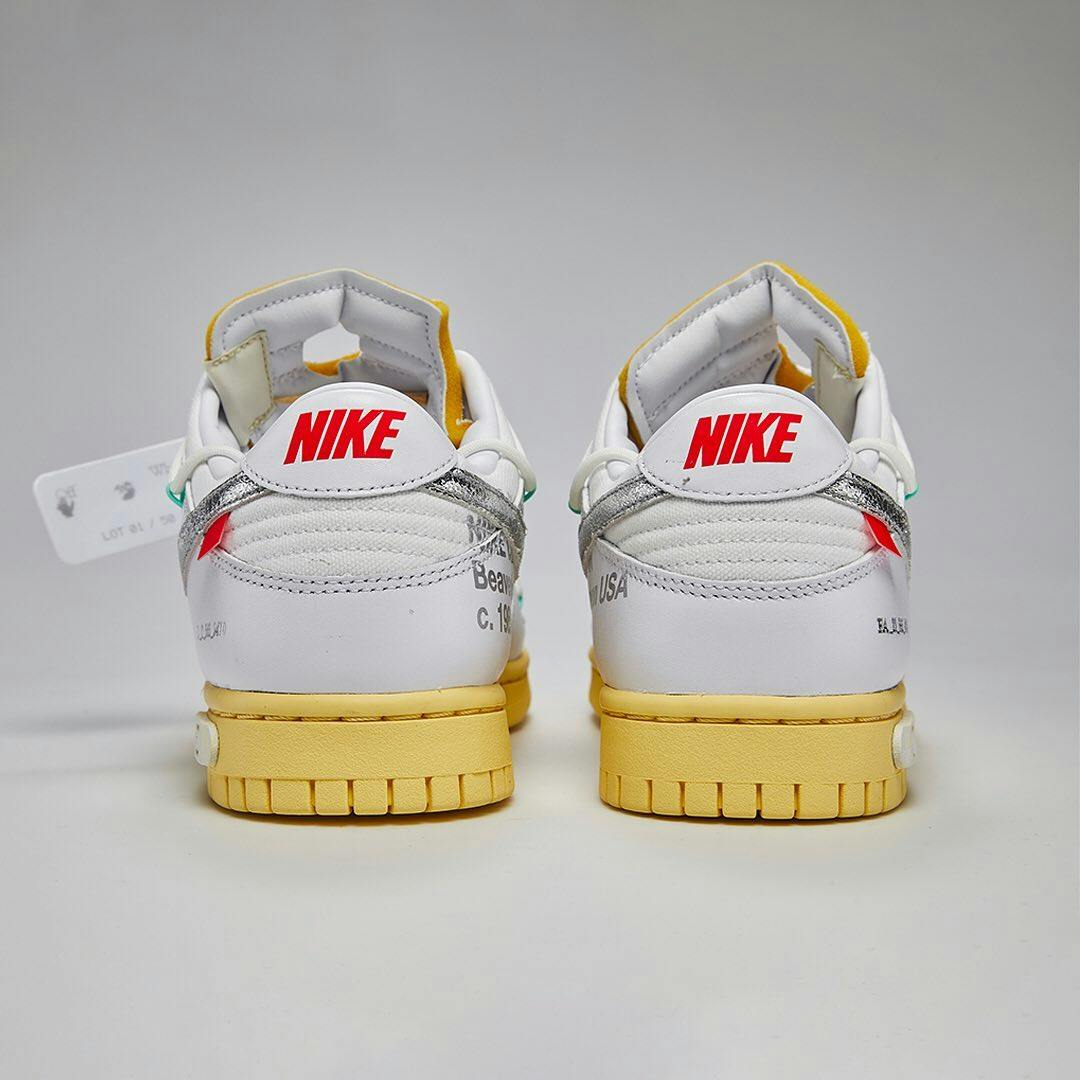 Off-White x Nike Dunk Low Lot 1 Dropping Soon •