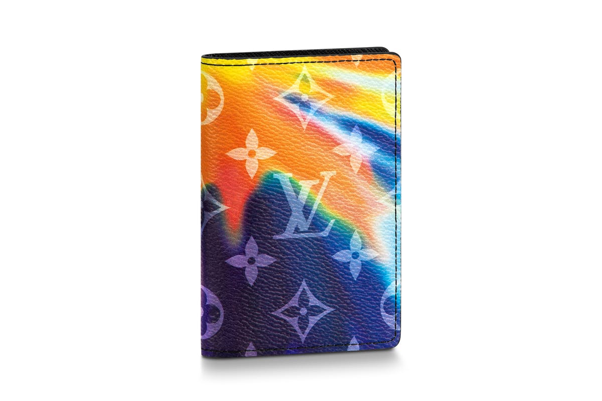 Louis Vuitton Virgil Abloh Rainbow Logo Pocket Organizer